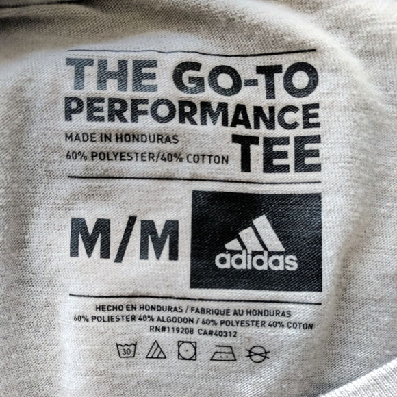 Men's Medium Adidas Tee - Picture 4 of 4